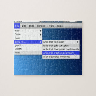 Puzzle Sarcasme d'ordinateur