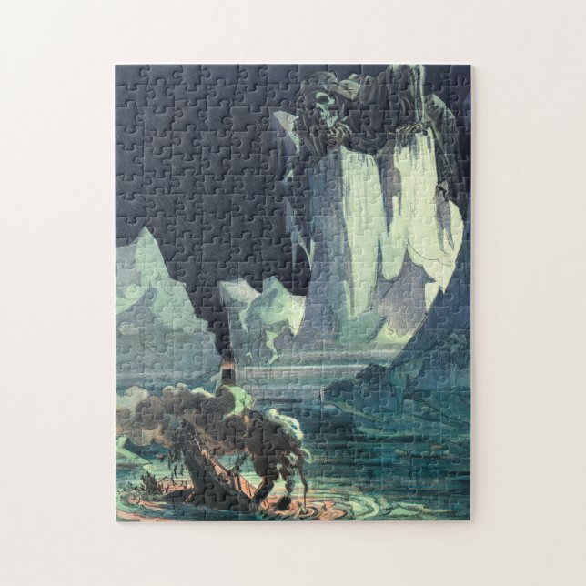 Puzzle Sargasso Sea Grim Reaper & Sinking du Titanic (Vertical)