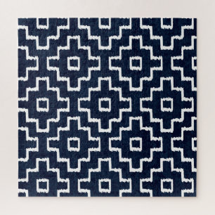 Puzzle Sashiko Motif : Broderie japonaise traditionnelle