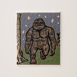 Puzzle Sasquatch de flânerie