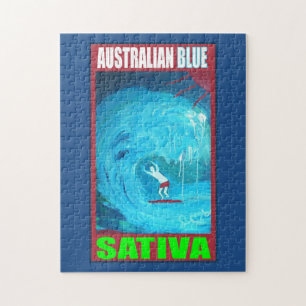 PUZZLE SATIVA BLEU AUSTRALIEN