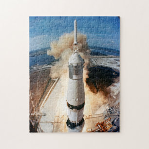 Puzzle Saturn V lancement de fusée 1969 Apollo Spacecraft
