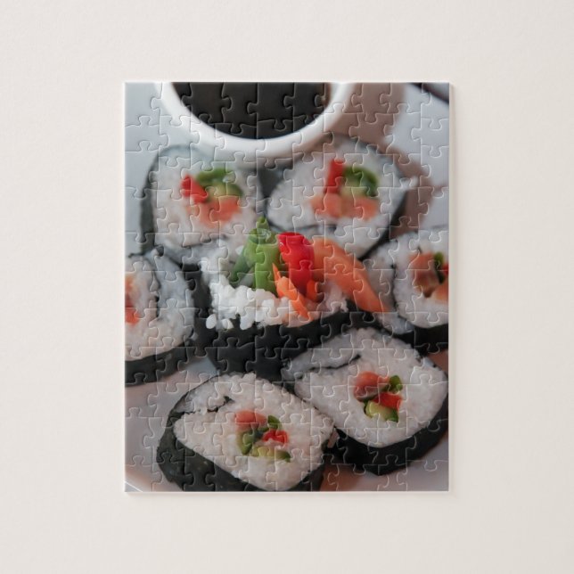 Puzzle Sauce de restaurant japonais de sushi (Vertical)