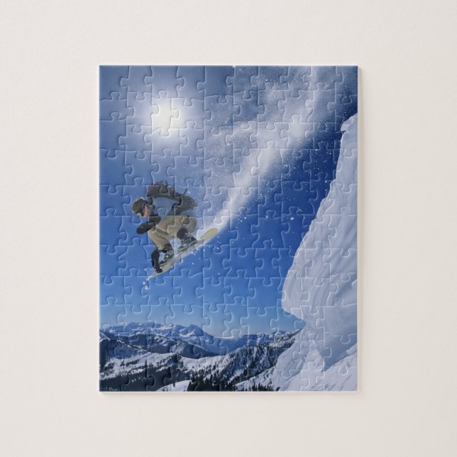 Puzzle Sauts dans le canyon de Snake Creek depuis Clayton (Vertical)