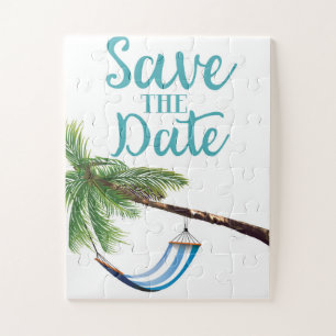 Puzzle Sauver la date Paradis Tropical