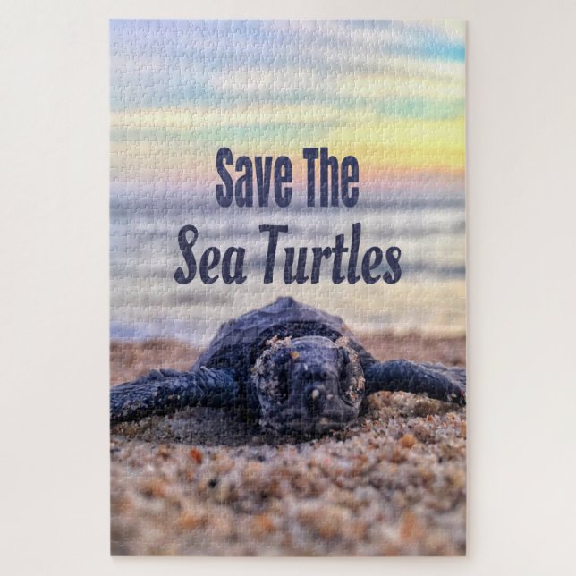 Puzzle Sauvez les tortues marines (Vertical)