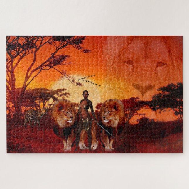 Puzzle Savanna (Horizontal)