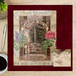 Puzzle Savon de parfum Rose vintage Retro Lilac<br><div class="desc">Ce sont des créations vintages de l'époque 1920 d'une ancienne usine de parfum. Prenez un peu de recul dans le temps et imaginez-vous dans l'usine de savon et de parfum. Bien que l'entreprise se trouvait en fait dans la région de Corning NY, le nom était basé sur les parfums fruités...</div>