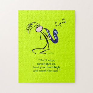 Puzzle Saxophone Jazz