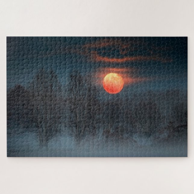 Puzzle Scalenghe dans le Piémont, Italie (Horizontal)