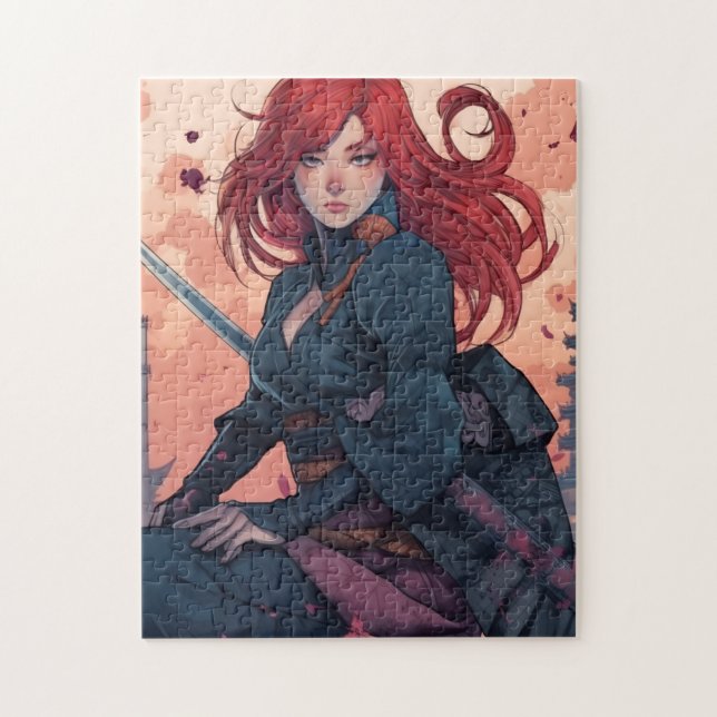 Puzzle Scarlet Moon Kunoichi (Vertical)