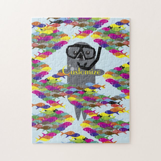 Puzzle Sceau gris Thunder_Cove (Vertical)