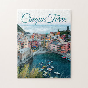 Puzzle Scène côtière des Cinque Terre en Italie  Jigsa