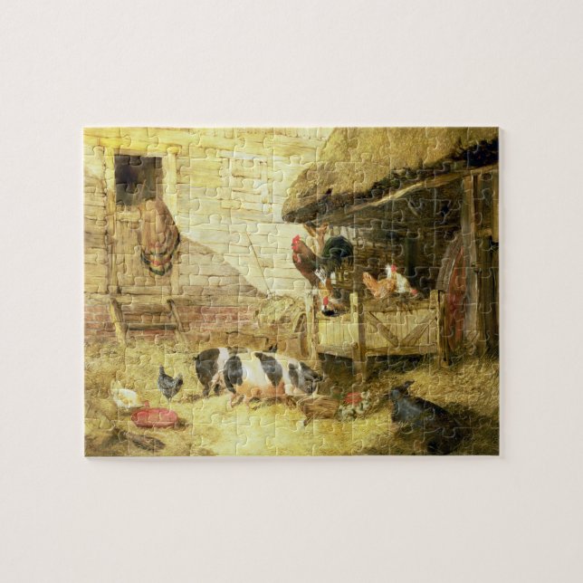 Puzzle Scène de basse cour (Horizontal)