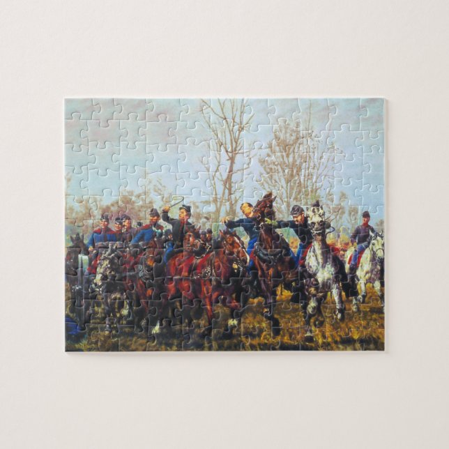 Puzzle Scène de bataille de la guerre civile 1887 William (Horizontal)