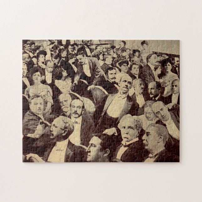 Puzzle Scène de foule des années 1920 (Horizontal)
