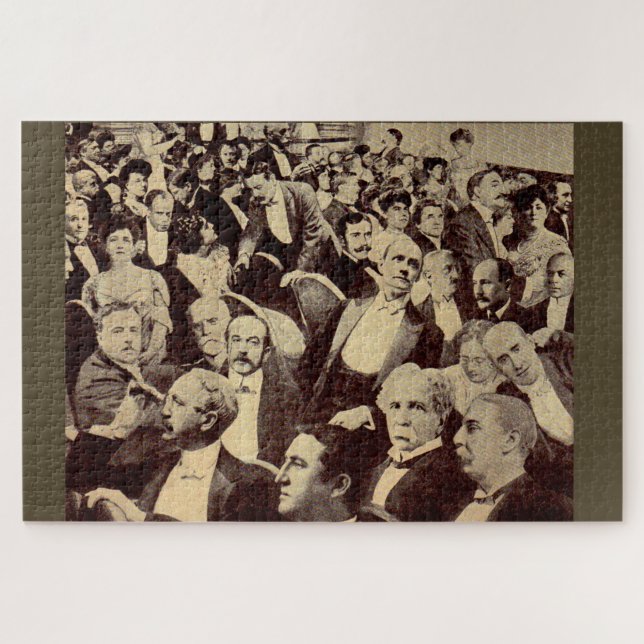 Puzzle Scène de foule des années 1920 (Horizontal)