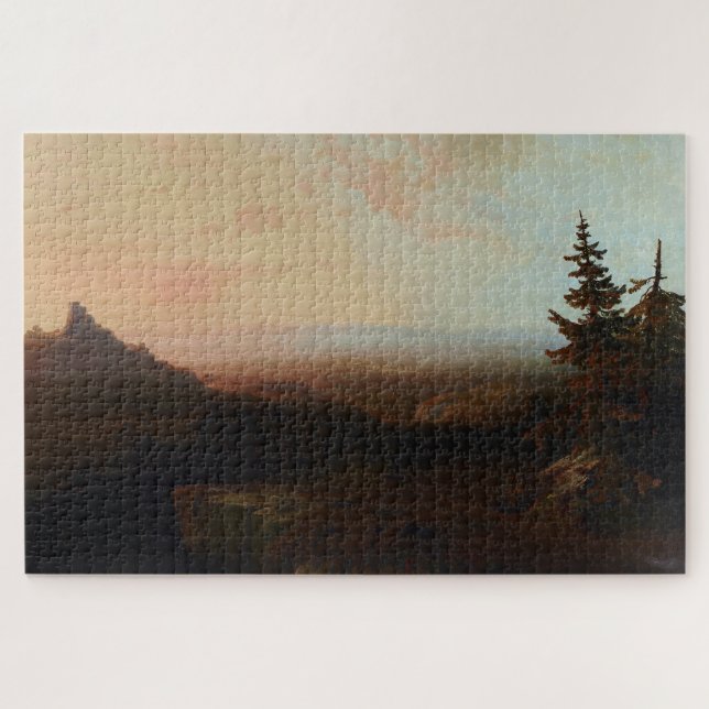 Puzzle Scène de montagne par Moran (Horizontal)