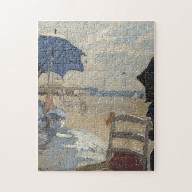 Puzzle Scène de plage de Claude Monet (Vertical)