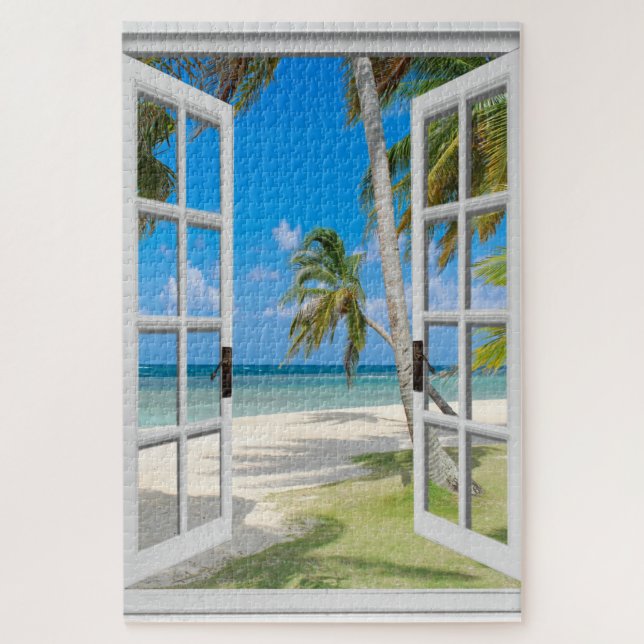 Puzzle Scène de plage sur le thème côtier unique de 1000  (Vertical)