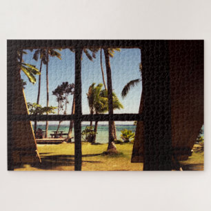 Puzzle Scène de plage tropicale Fiji Beach 20x30 1014pc j