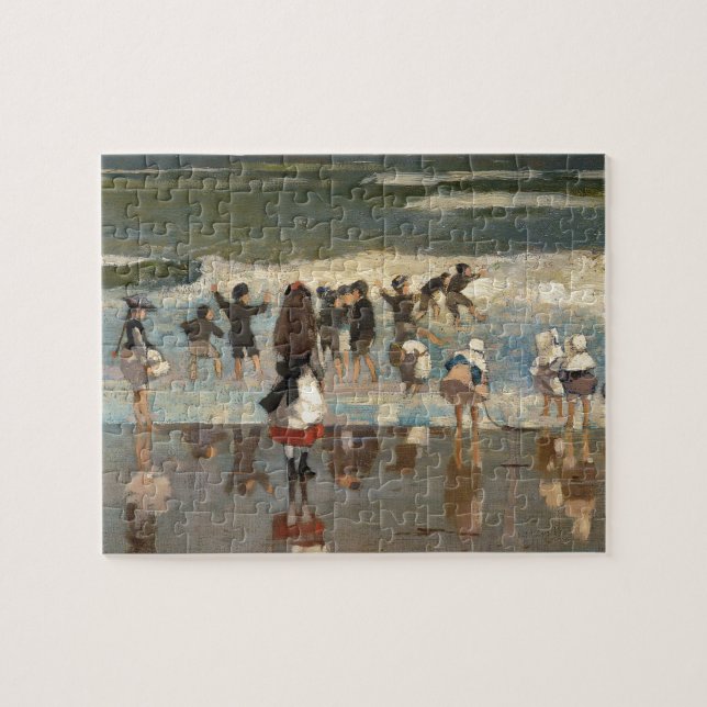 Puzzle Scène de plage - Winslow Homer (Horizontal)