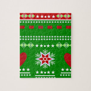Puzzle Scène d'hiver scandinave