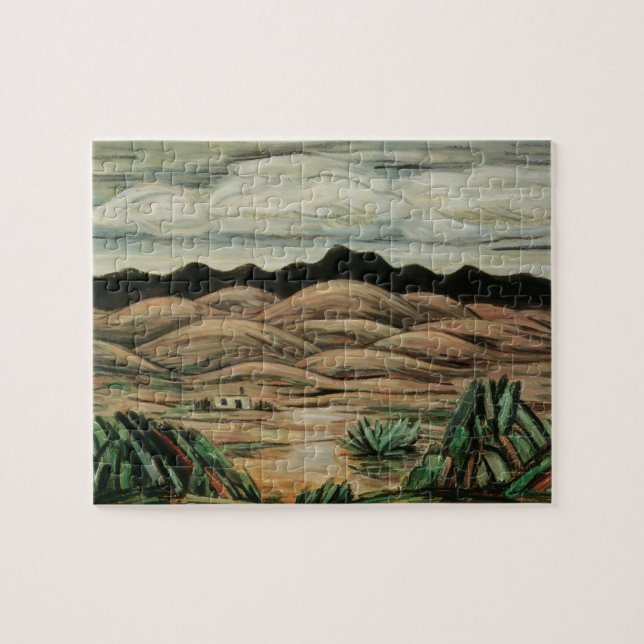 Puzzle Scène du désert par Marsden Hartley, Beaux-arts vi (Horizontal)