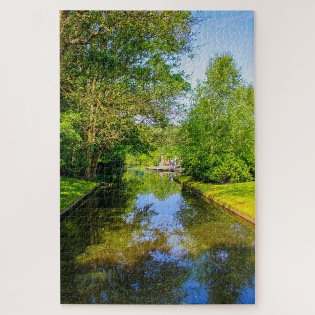 Puzzle Scène du parc Keukenhof, Pays-Bas (Vertical)