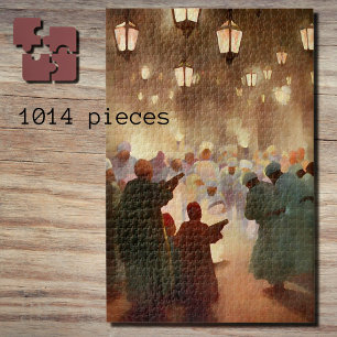 Puzzle Scène du Ramadan de 1902 - peinture