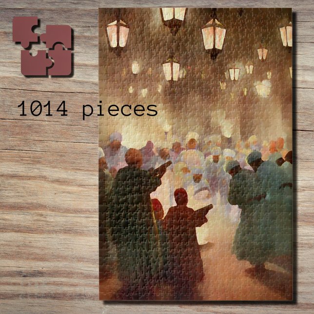 Puzzle Scène du Ramadan de 1902 - peinture (Créateur téléchargé)
