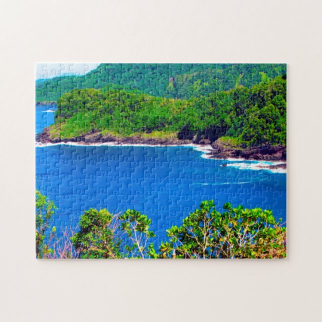 Puzzle Scène maritime d'Amérique Samoa. (Horizontal)