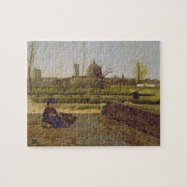 Puzzle Scène quotidienne, près de Florence, c.1865 (Horizontal)