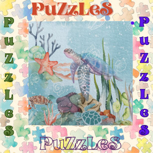 Puzzle Scène sous-marine