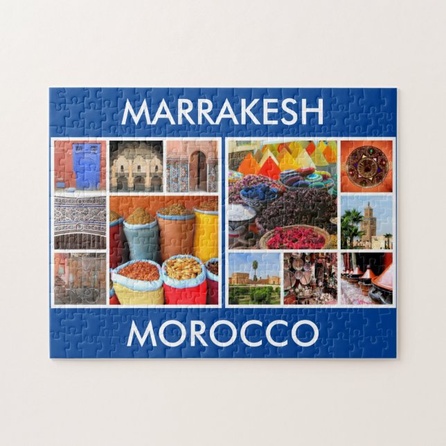 Puzzle scènes de marrakech (Horizontal)