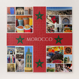 Puzzle scènes du maroc