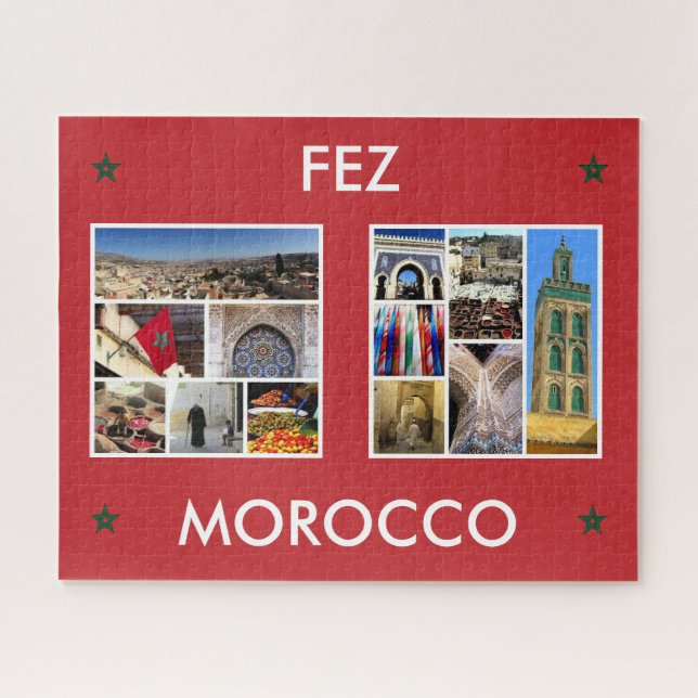 Puzzle scènes fez maroc (Horizontal)