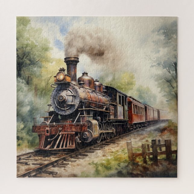 Puzzle Scenic Landscape a Victorian Train (Vertical)