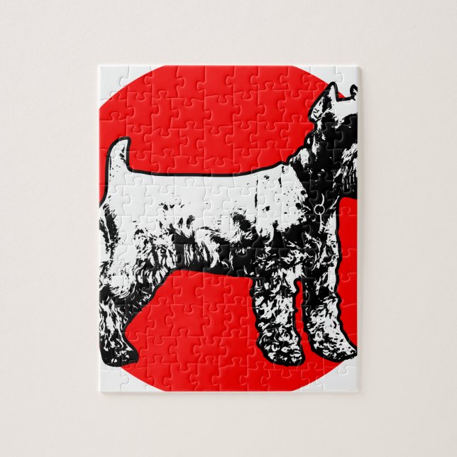Puzzle Schnauzer (Vertical)