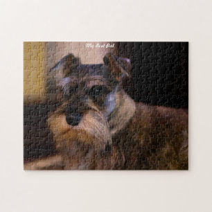Puzzle Schnauzer Dog Jigsaws.
