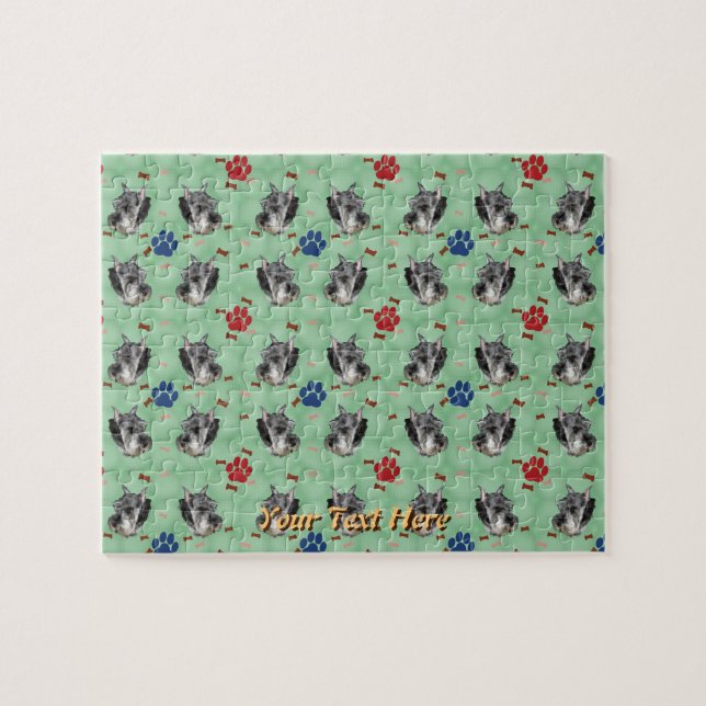 Puzzle Schnauzer Portrait (Horizontal)