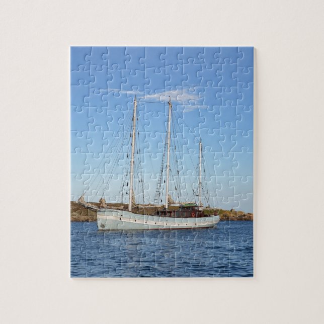 Puzzle Schooner dans les îles de Scilly (Vertical)