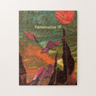 Puzzle Sci-Fi "Oiseaux de feu" formes de vie alien en vol