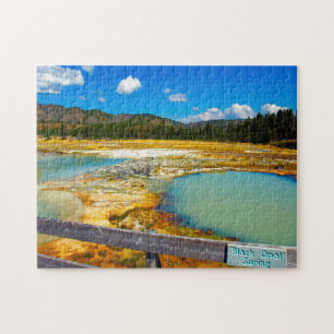 Puzzle Scies à chantourner Black Opal Springs Yellowstone