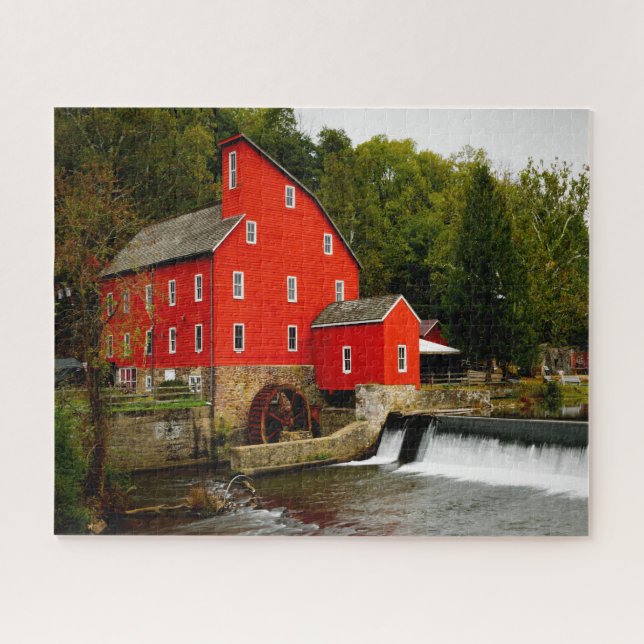 Puzzle Scies sauteuses Clinton New Jersey Red Mill. (Horizontal)