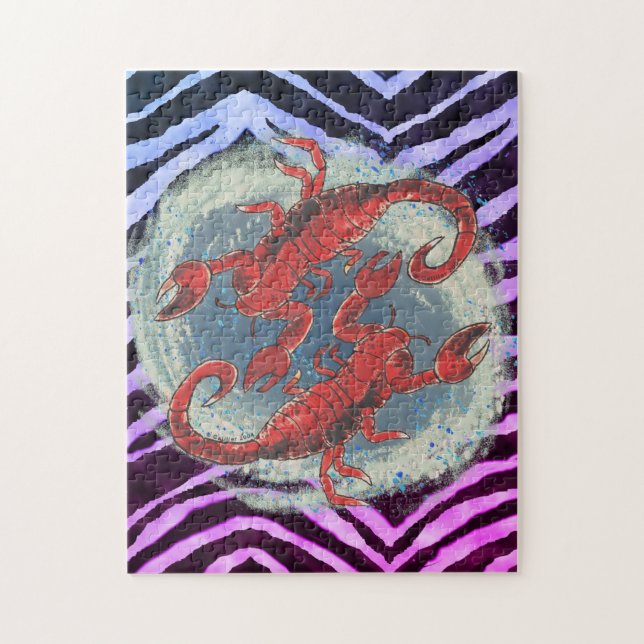 Puzzle Scorpion Yin Yang (Vertical)