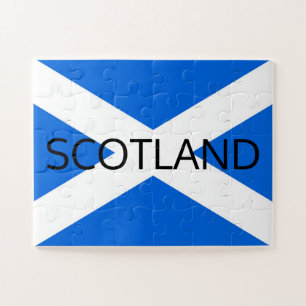 Puzzle Scottish Flag Scotland 11x14 30pc jpcn