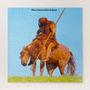 Puzzle Sculpture amérindienne