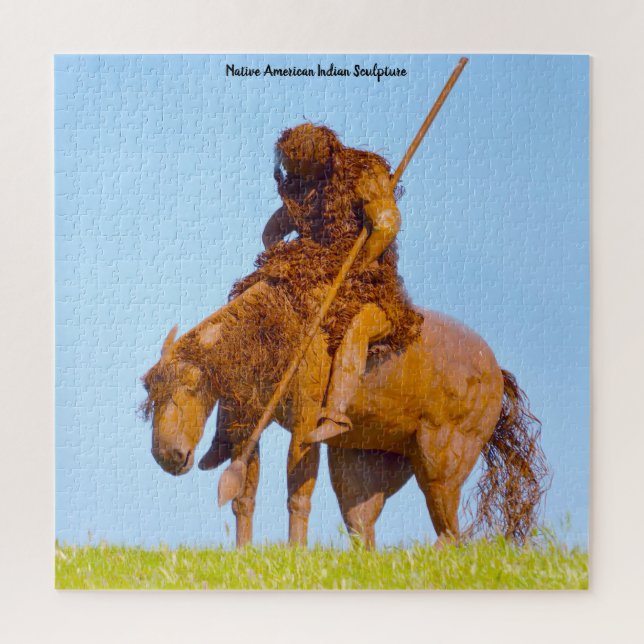 Puzzle Sculpture amérindienne (Vertical)