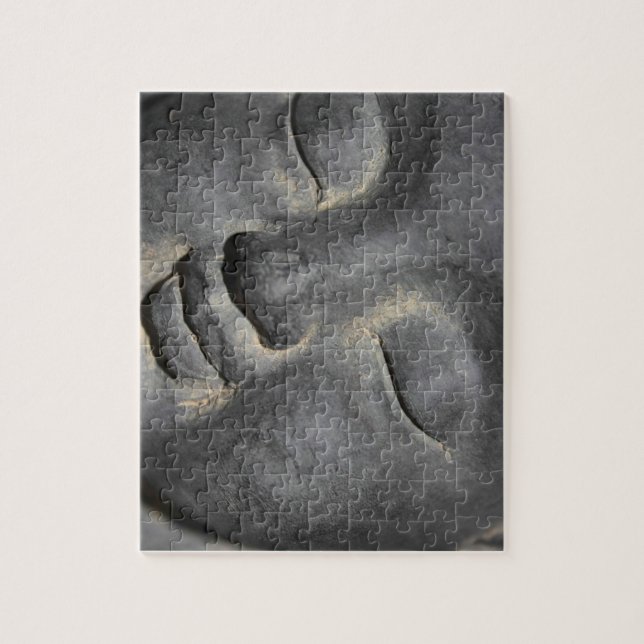 Puzzle Sculpture de pierre douce du visage de Bouddha (Vertical)